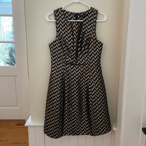 Ark & Co black and gold dress size Medium.